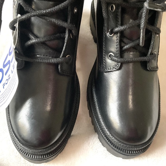 HARLEY DAVIDSON Chunky Lug Sole Grunge, Goth core Combat Moto Witchy Boots Sz 6 - Picture 9 of 15